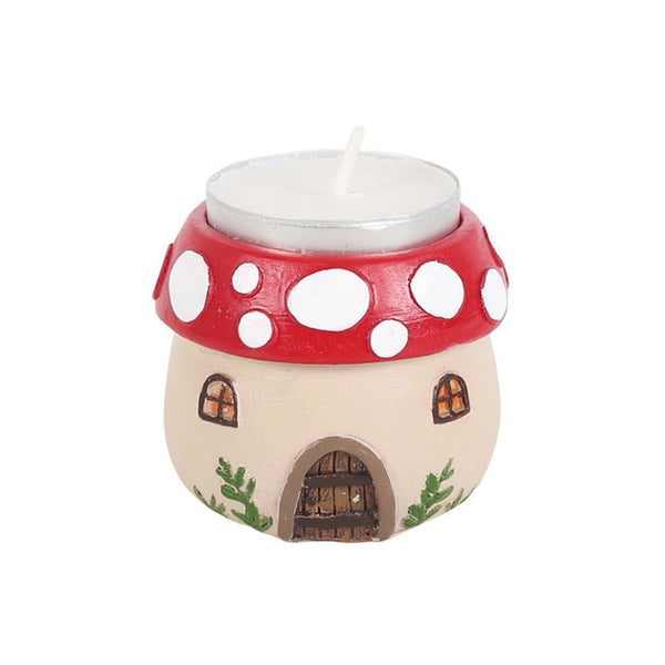 Mushromm House Tealight Holder
