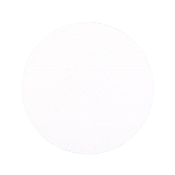 White Pentagram Spell Candle Holder