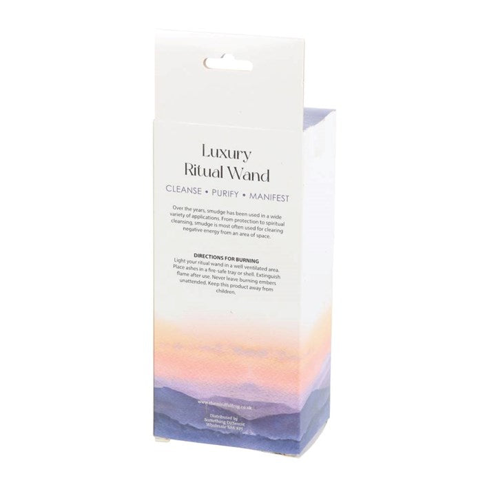White Sage, Abalone & Quartz Smudge Kit