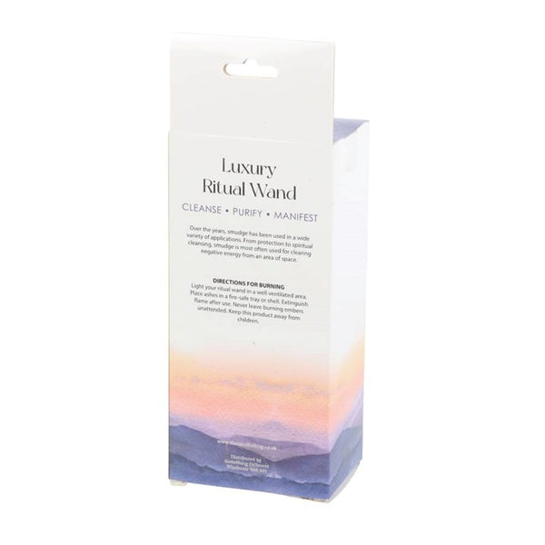 White Sage, Abalone & Quartz Smudge Kit