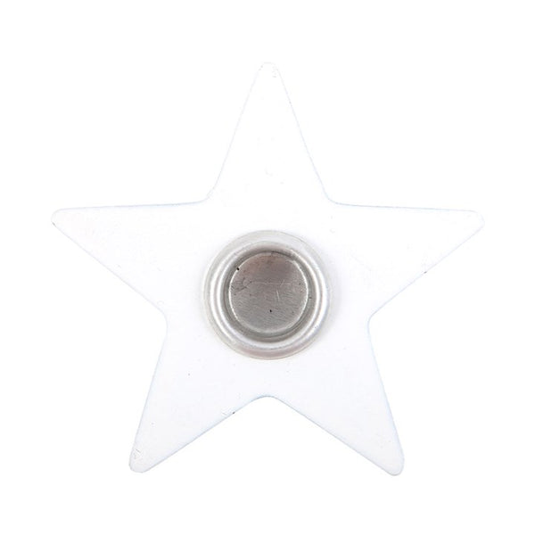 White Star Spell Candle Holder