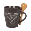 Witches Brew Coffee Co Mug & Spoon