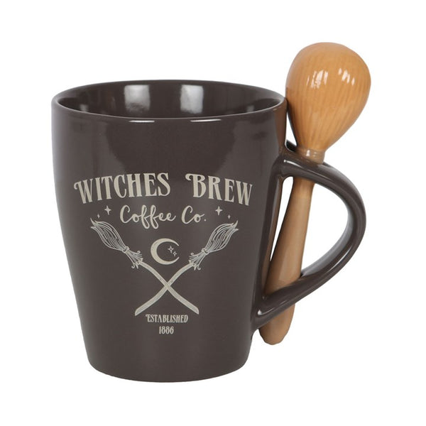 Witches Brew Coffee Co Mug & Spoon