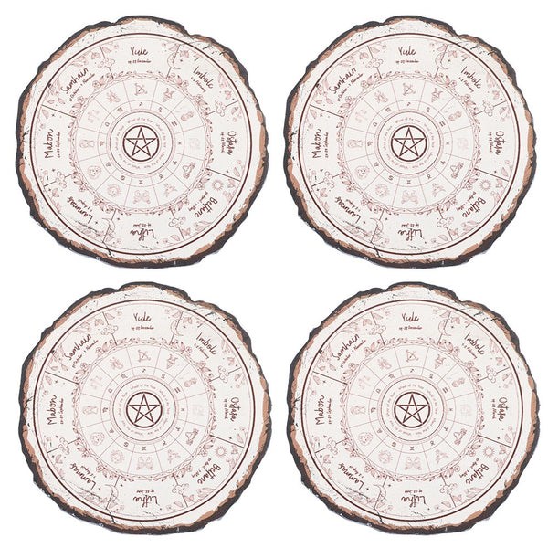 Wheel Of The Year Coaster Set