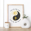 Yin Yang Framed Wall Art