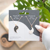 Pair of Best Friend Yin Yang Necklaces