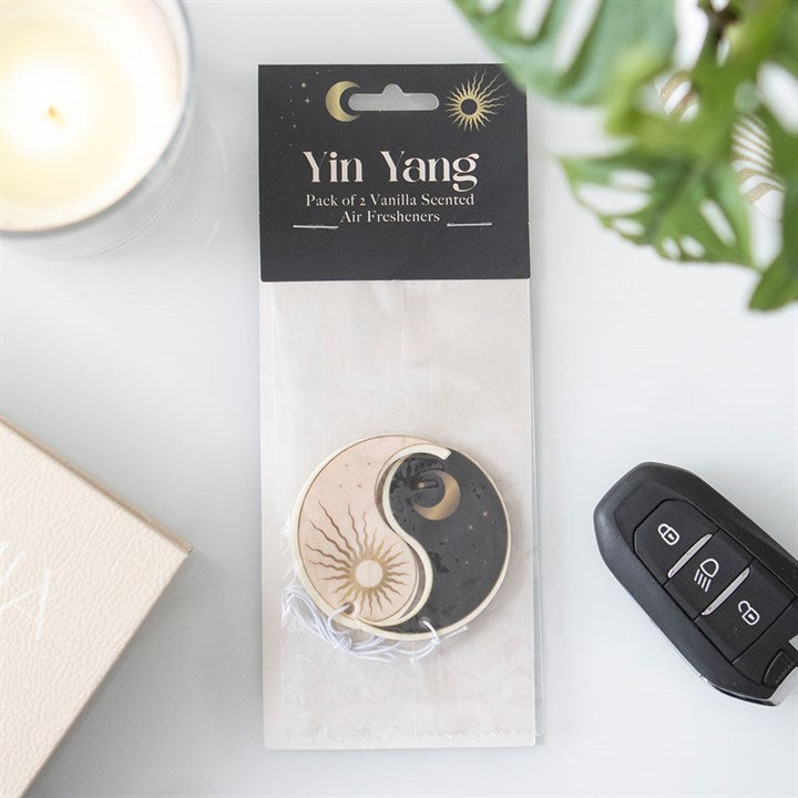 Yin Yang Vanilla Scented Air Freshener