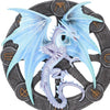 Yule Dragon Resin Wall Plaque