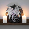 Yule Dragon Resin Wall Plaque