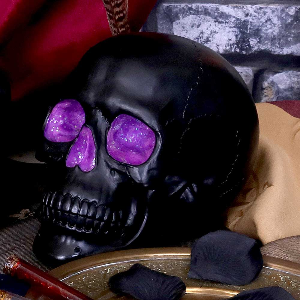 Geode Skull Purple