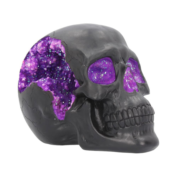 Geode Skull Purple