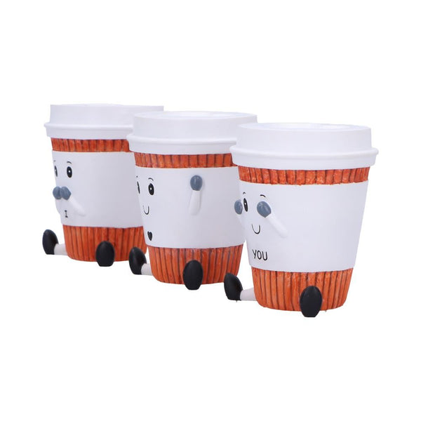 Three Wise Coffee Cups