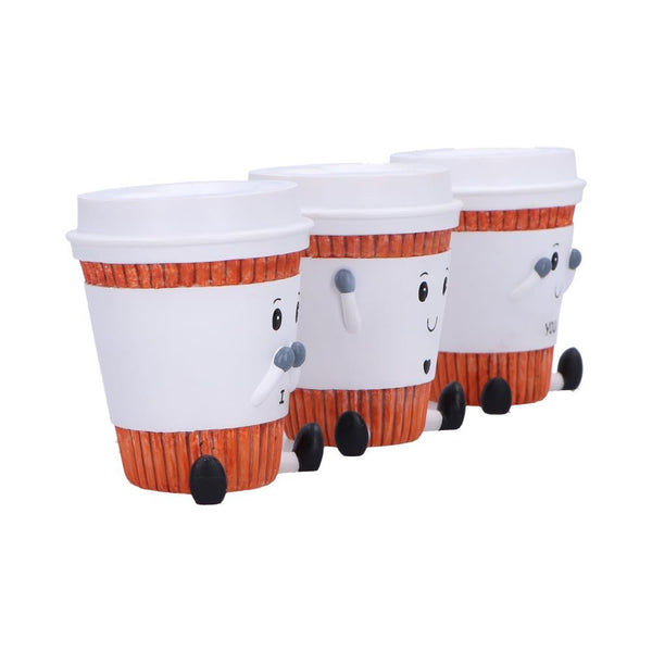 Three Wise Coffee Cups