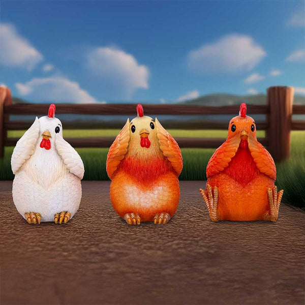 Three Wise Hens