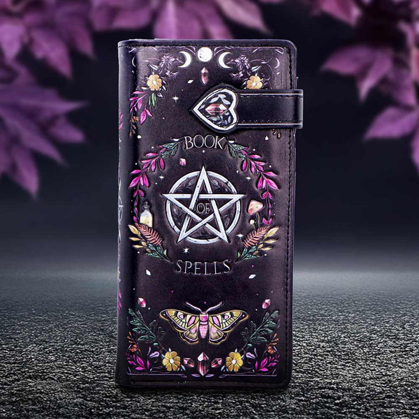 Book of Spells Embossed Purse