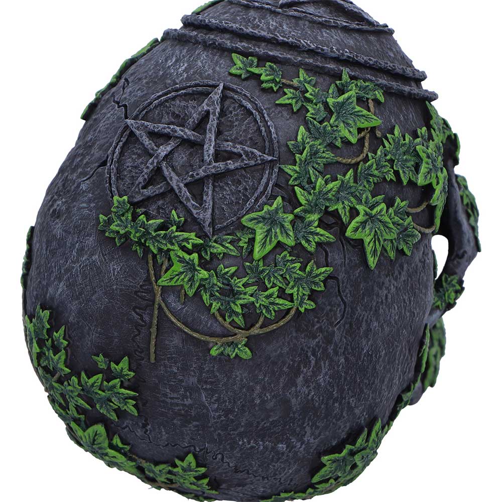 Aged Pentagram Skull