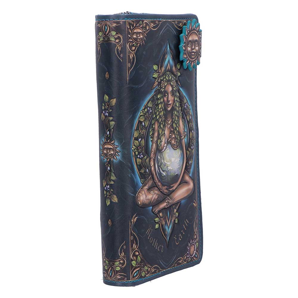Mother Earth Embossed Purse