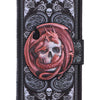 Skull Embrace Embossed Purse