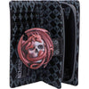 Skull Embrace Embossed Purse