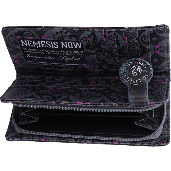 Unzipped Dragon Embossed Purse