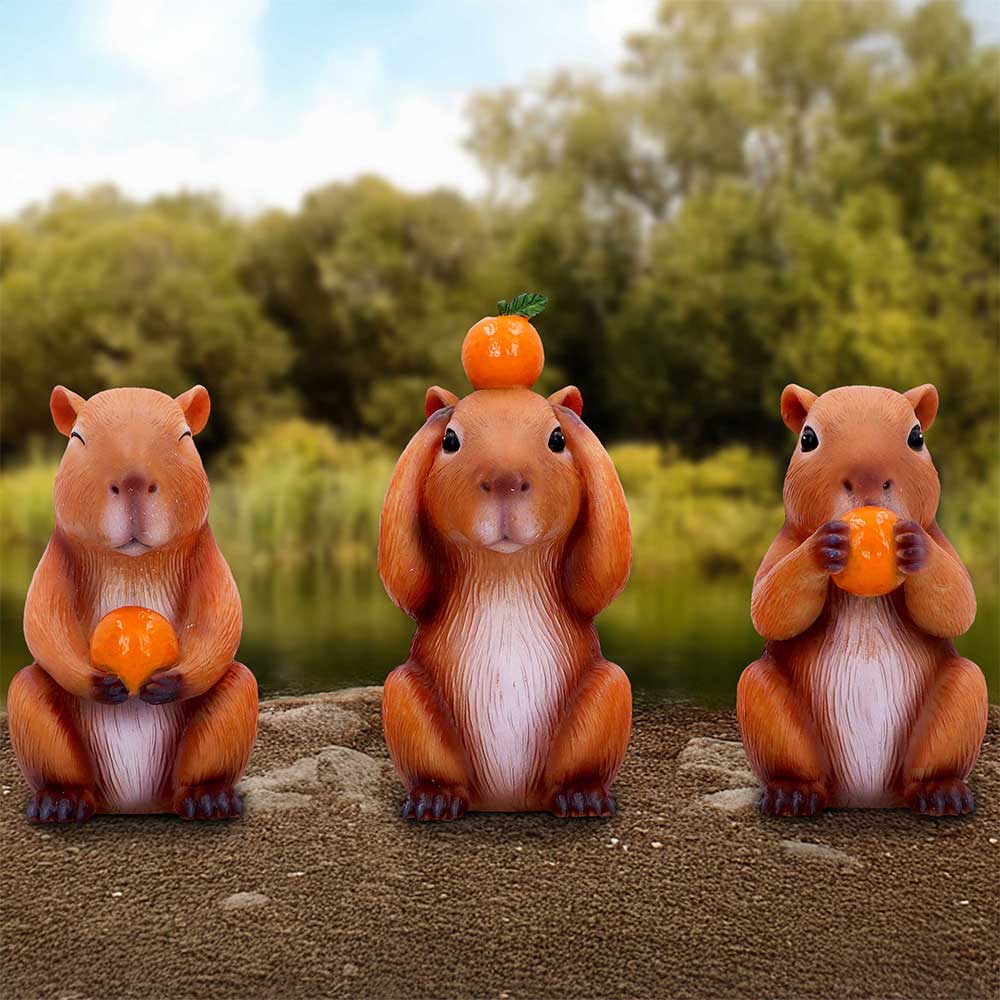 Three Wise Capybaras