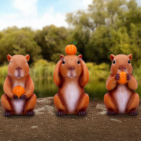 Three Wise Capybaras