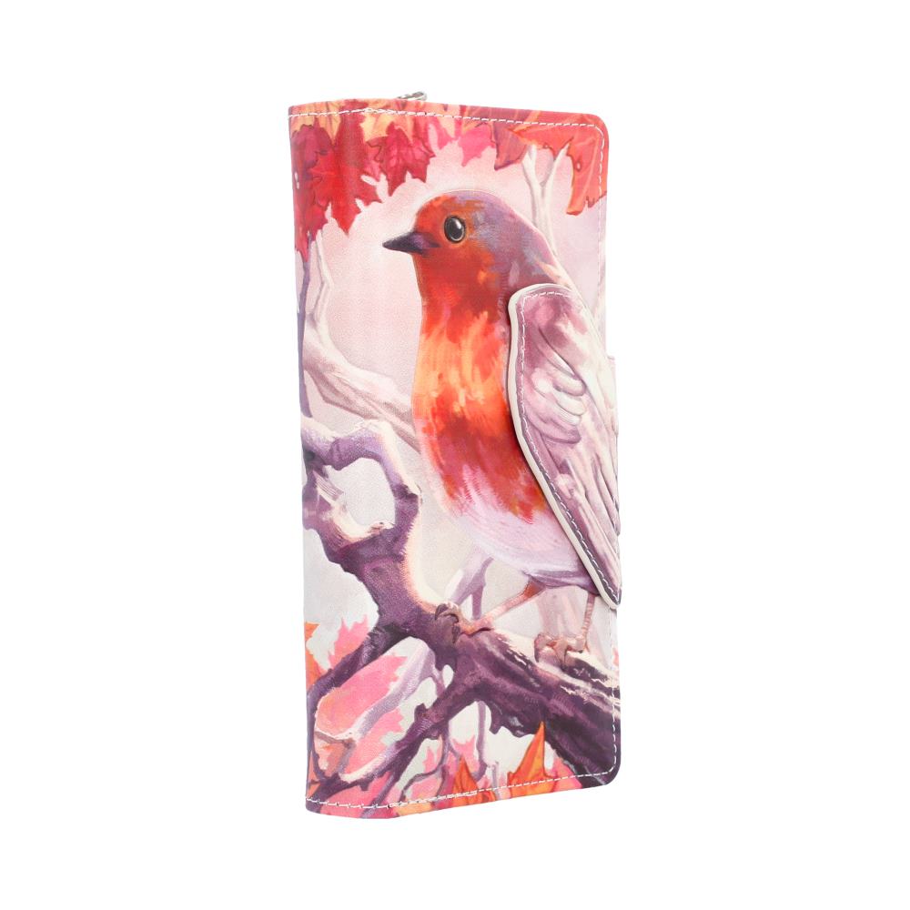 When Robins Appear Embossed Purse