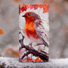 When Robins Appear Embossed Purse