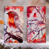 When Robins Appear Embossed Purse