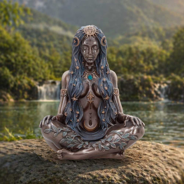 Celestial Goddess Art Figurine (Bronze Mini)