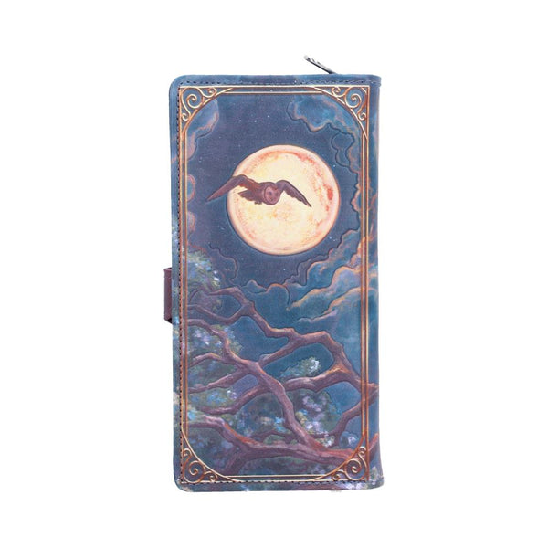 Moonlit Flight Embossed Purse