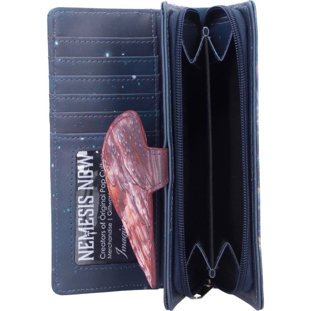 Moonlit Flight Embossed Purse