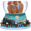 Winter Highland Cow Snowglobe