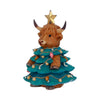 Winter Highland Cow Tree