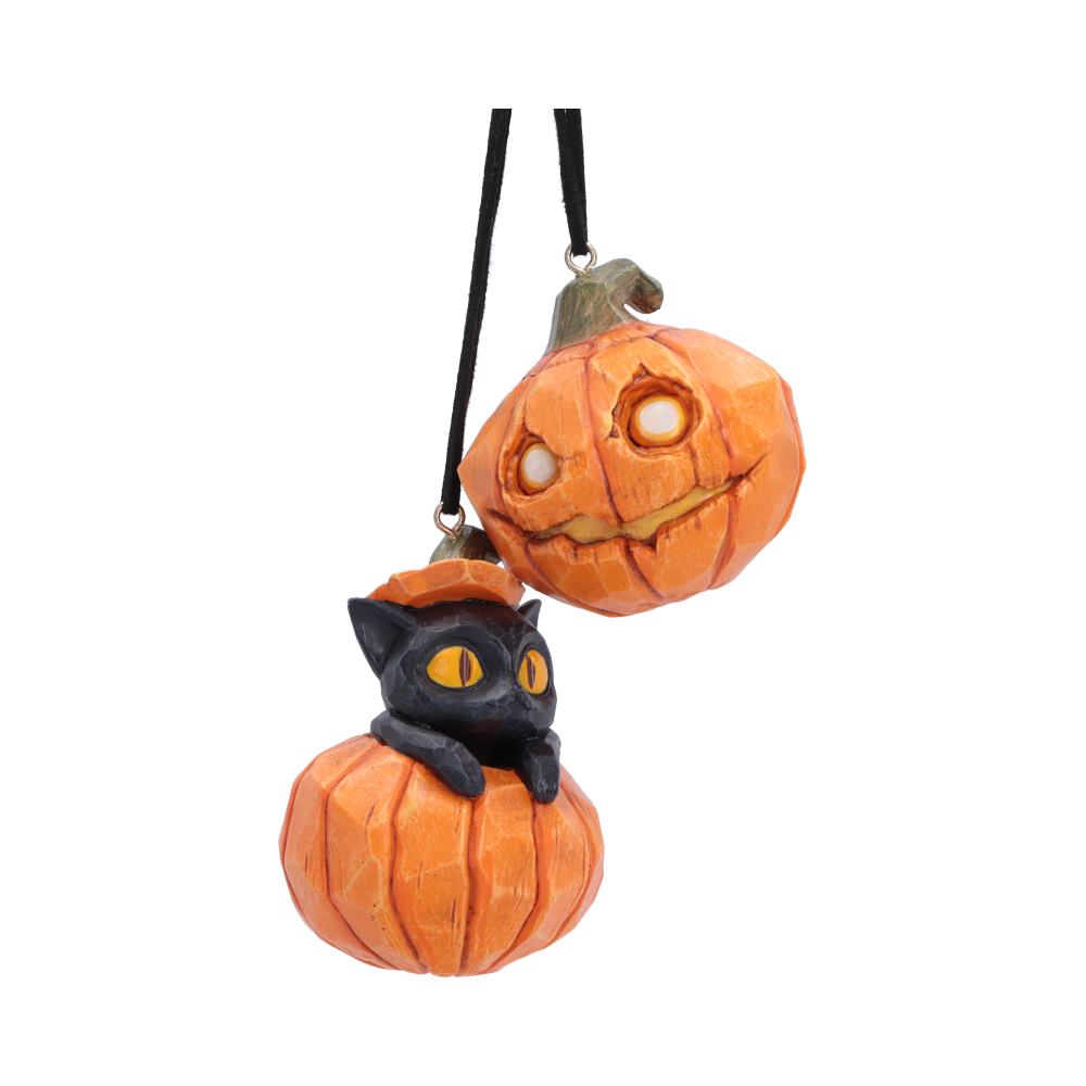 Pumpkin and Patch Hanging Ornaments