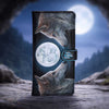 Lunar Gaze Embossed Purse