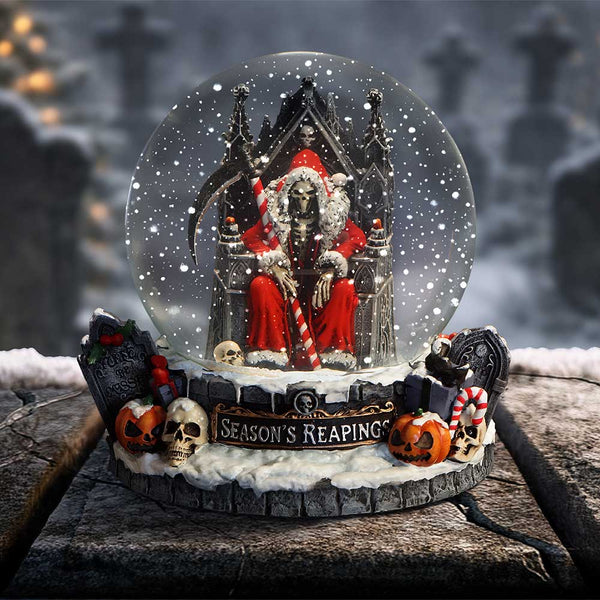 Silent Nightmares - Seasons Reapings Snow Globe