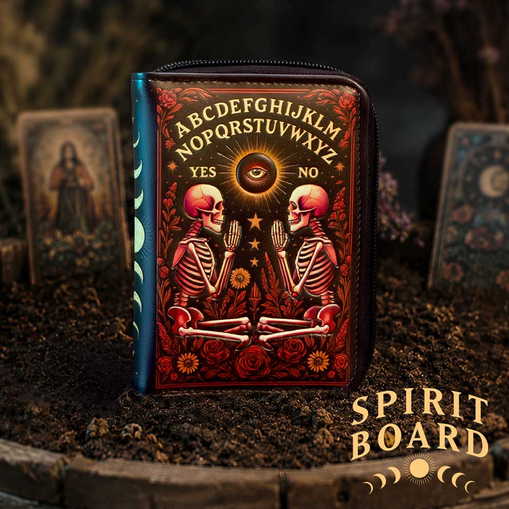 Spirit Board Bloom Embossed Purse