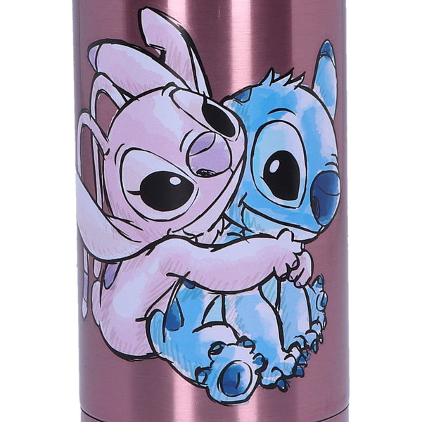 Stitch & Angel Water Bottle