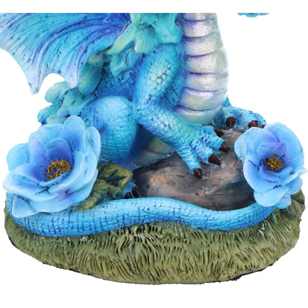 Blue Poppy Flower Dragon