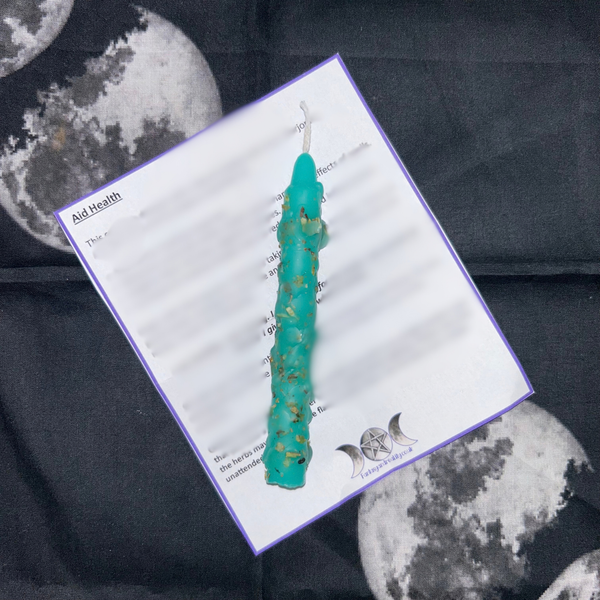 Aid Health Spell Candle