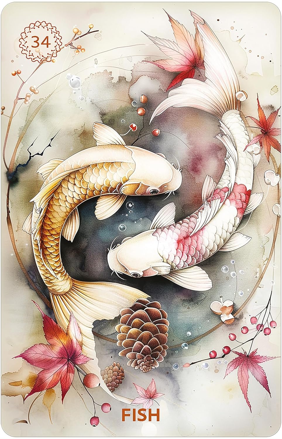Autumns Embrace Mini Lenormand Deck