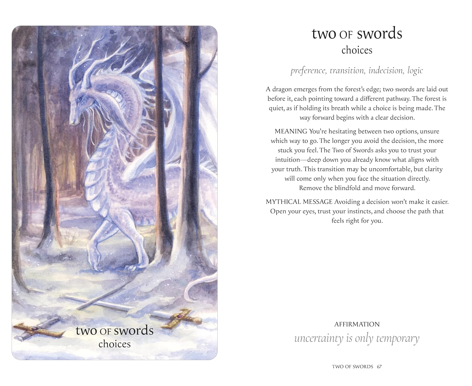Mythical Creatures Tarot - Jayne Wallace
