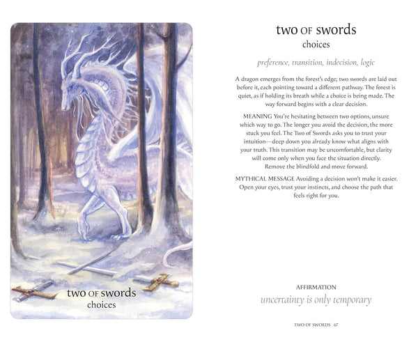 Mythical Creatures Tarot - Jayne Wallace