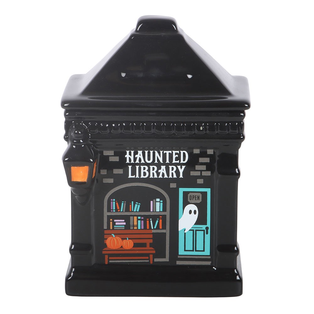 Haunted Library Oil Burner
