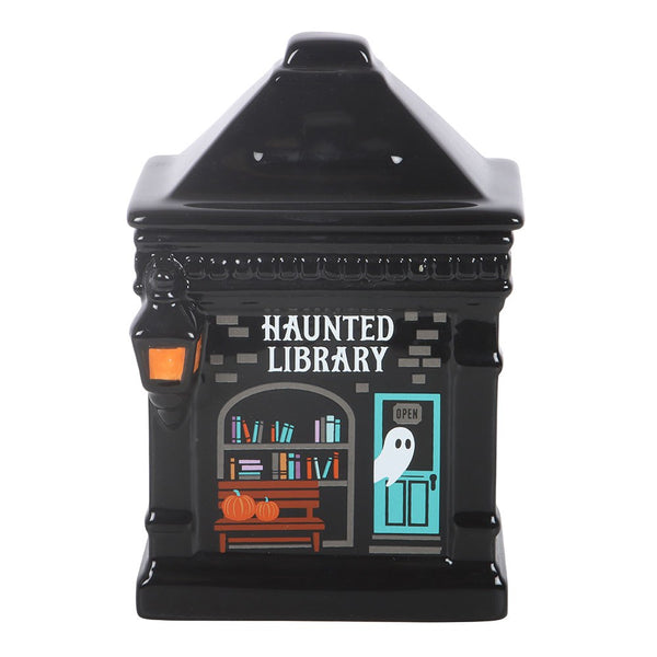 Haunted Library Oil Burner