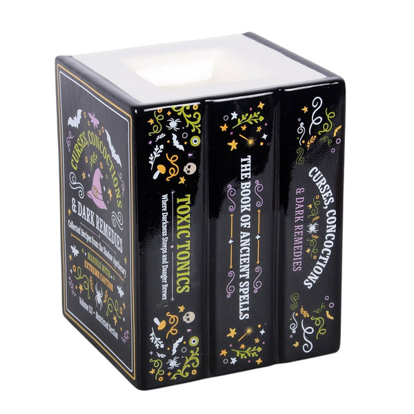Witches Apothecary Book Shaped Oil Burner