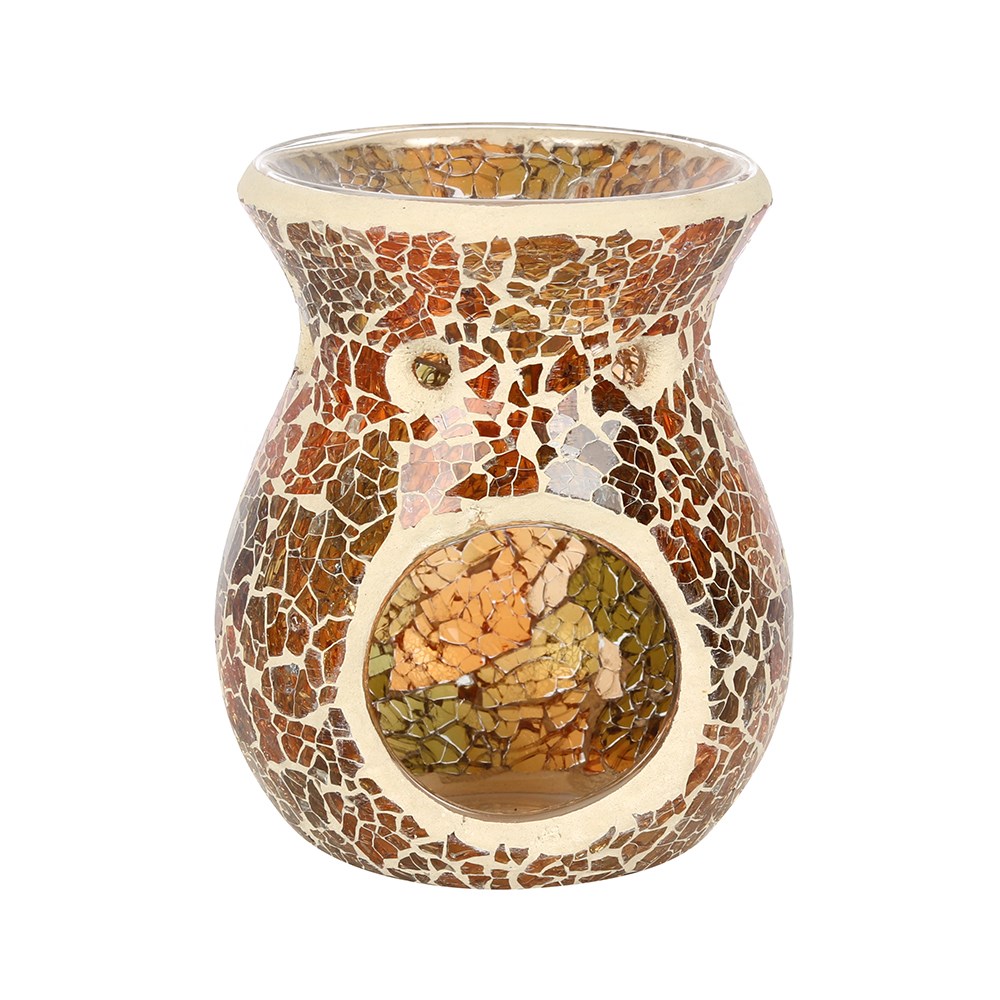 Brown Crackle Oil Burner