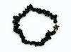 Black Obsidian Flower Bracelet