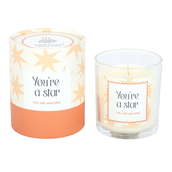 Youre A Star Salted Caramel Candle
